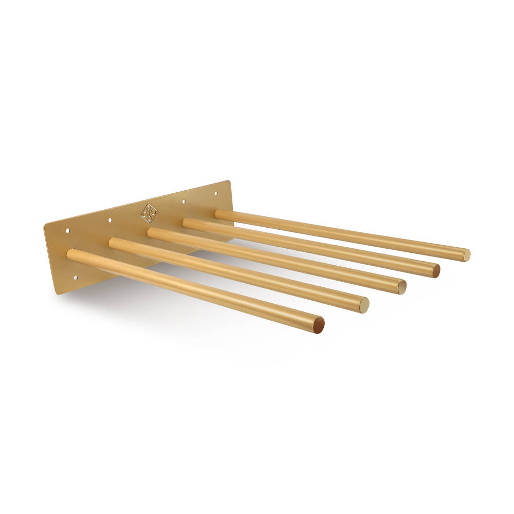 Grooming Deluxe Schabracken Halter für 5 Stk. - gold