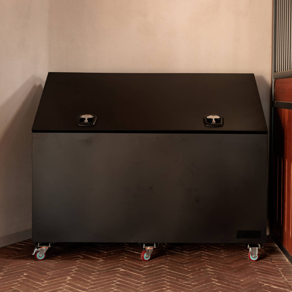 Grooming Deluxe Aluminium Futterkiste mit Rädern