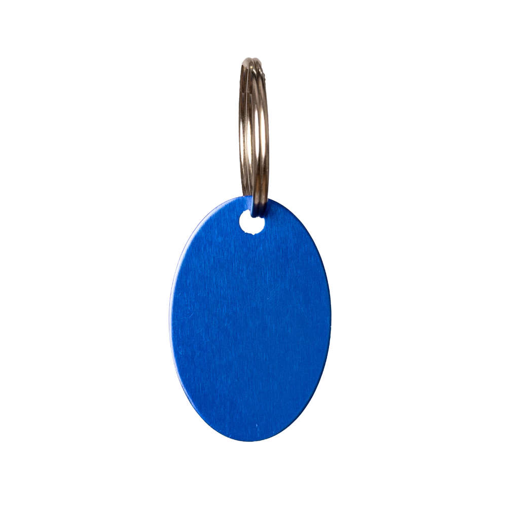 Grooming Deluxe Name Plate "Oval" - navy, Größe M