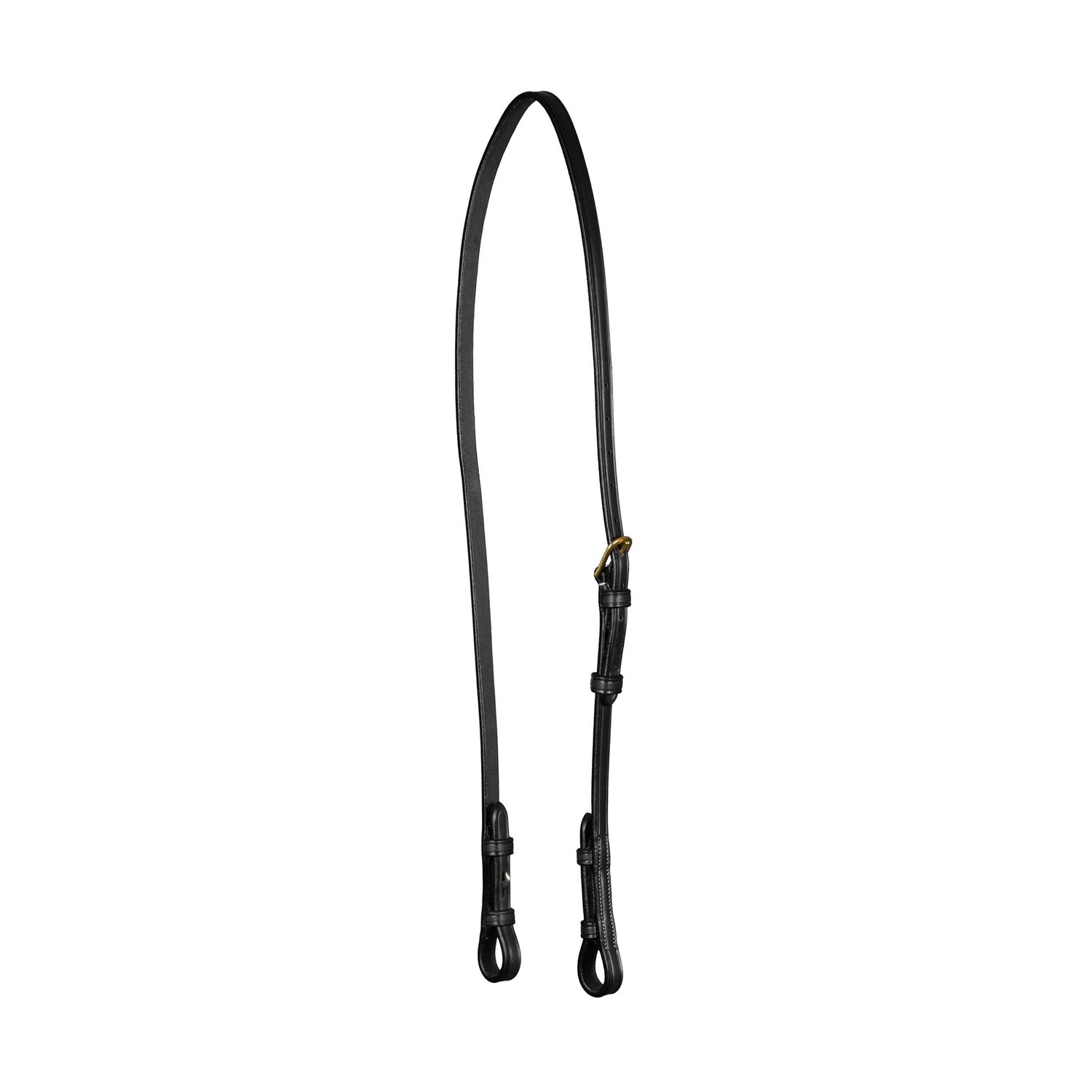 Dyon verstellbares Backenstück D Collection - black, Größe Warmblut Extra