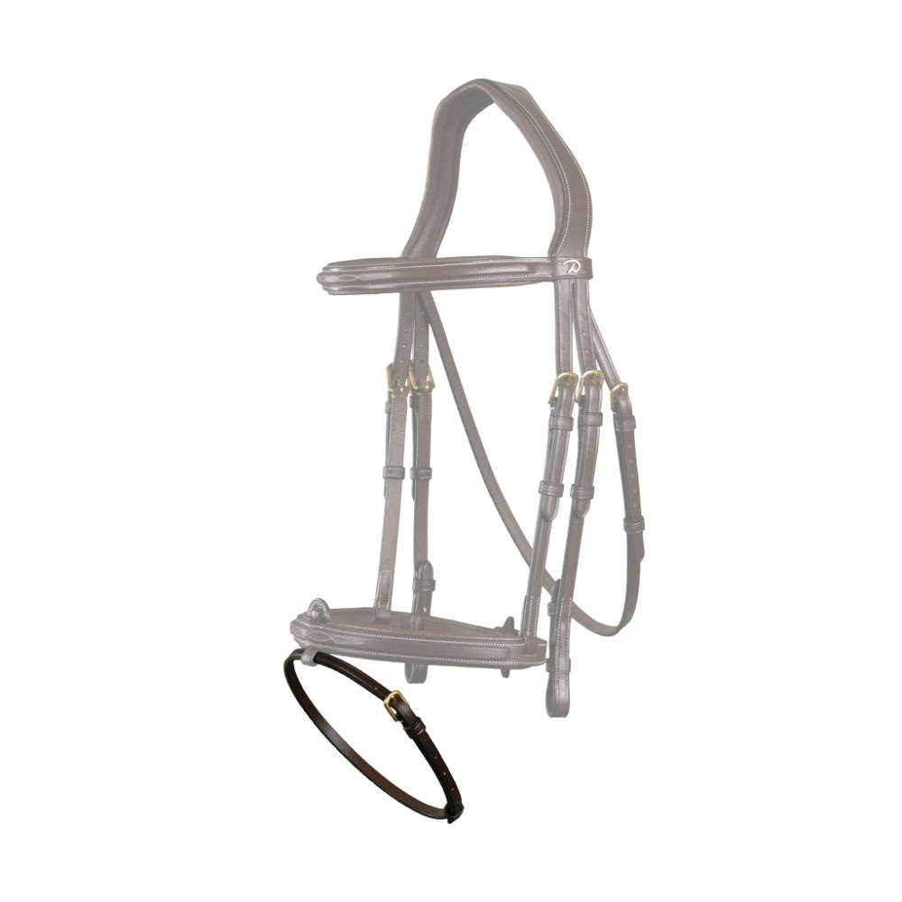 Dyon Sperrriemen 3/8 D Collection - brown, Größe Warmblut Extra