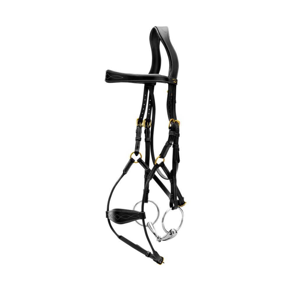 Dyon Hybride Trense DY Collection - black, Größe Pony