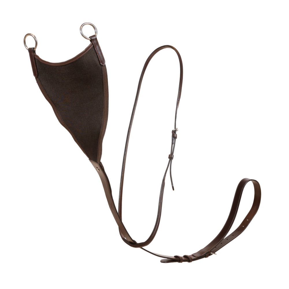 Dyon Elastische Bib-Martingal New English Collection - brown, Größe Pony