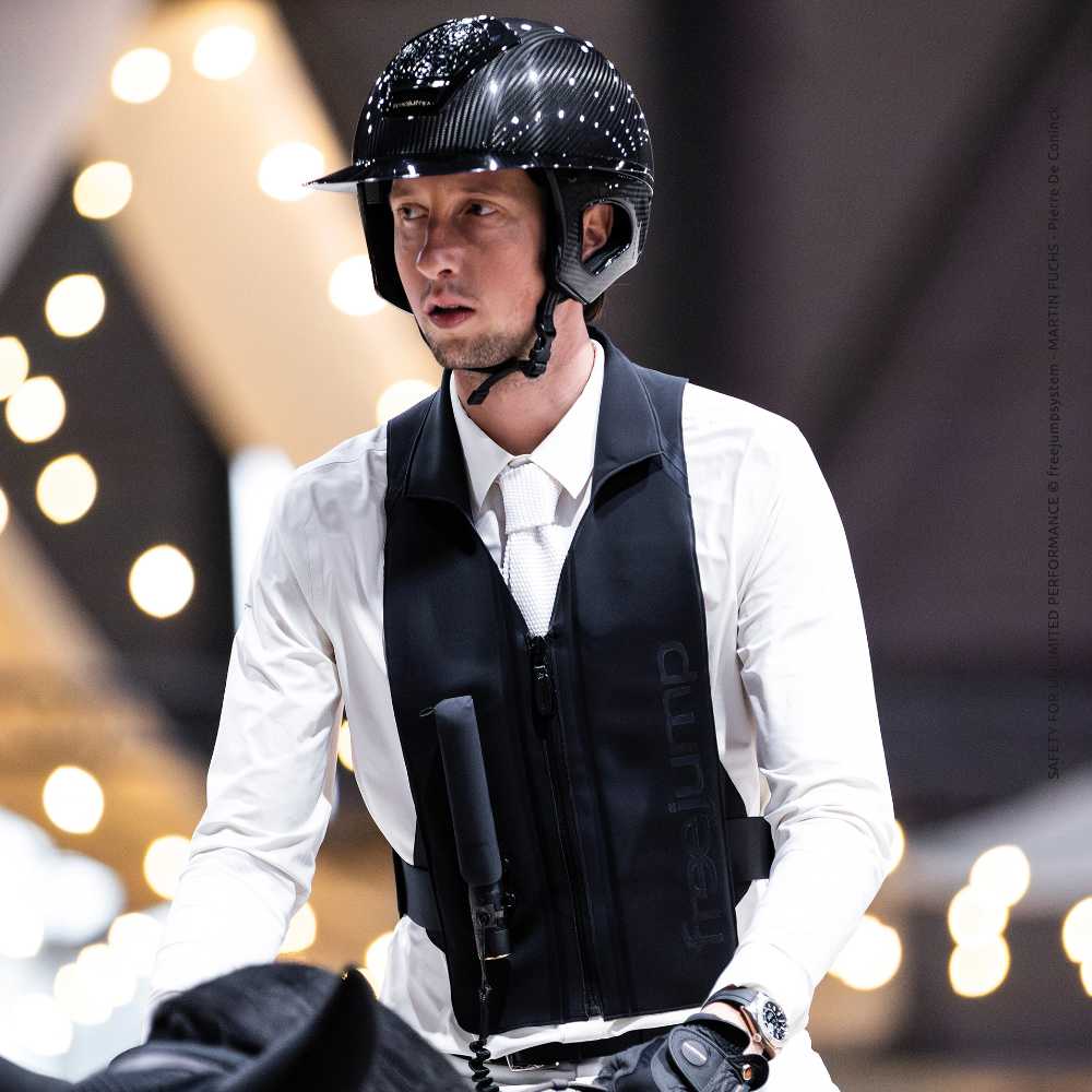 Freejump Airbag Sicherheitsweste Plume Herren inkl. 1 Kartusche - schwarz, Größe XL