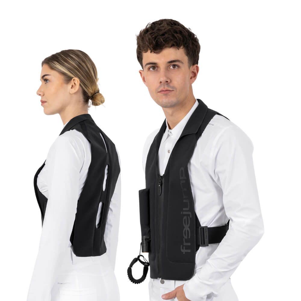Freejump Airbag Sicherheitsweste Plume Damen inkl. 1 Kartusche - schwarz, Größe L