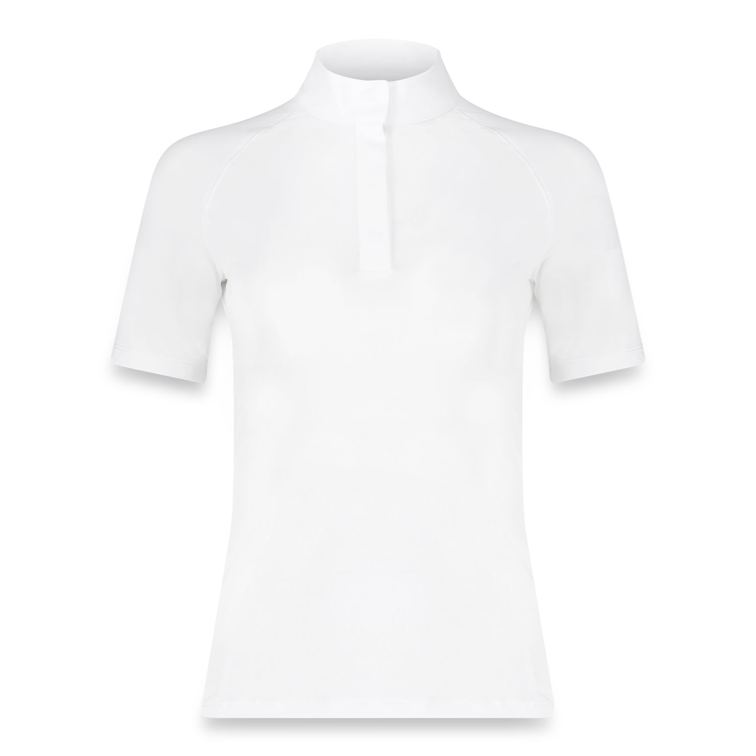 Kentucky Horsewear Turniershirt Damen Classic kurzen Ärmeln - white, Größe 38