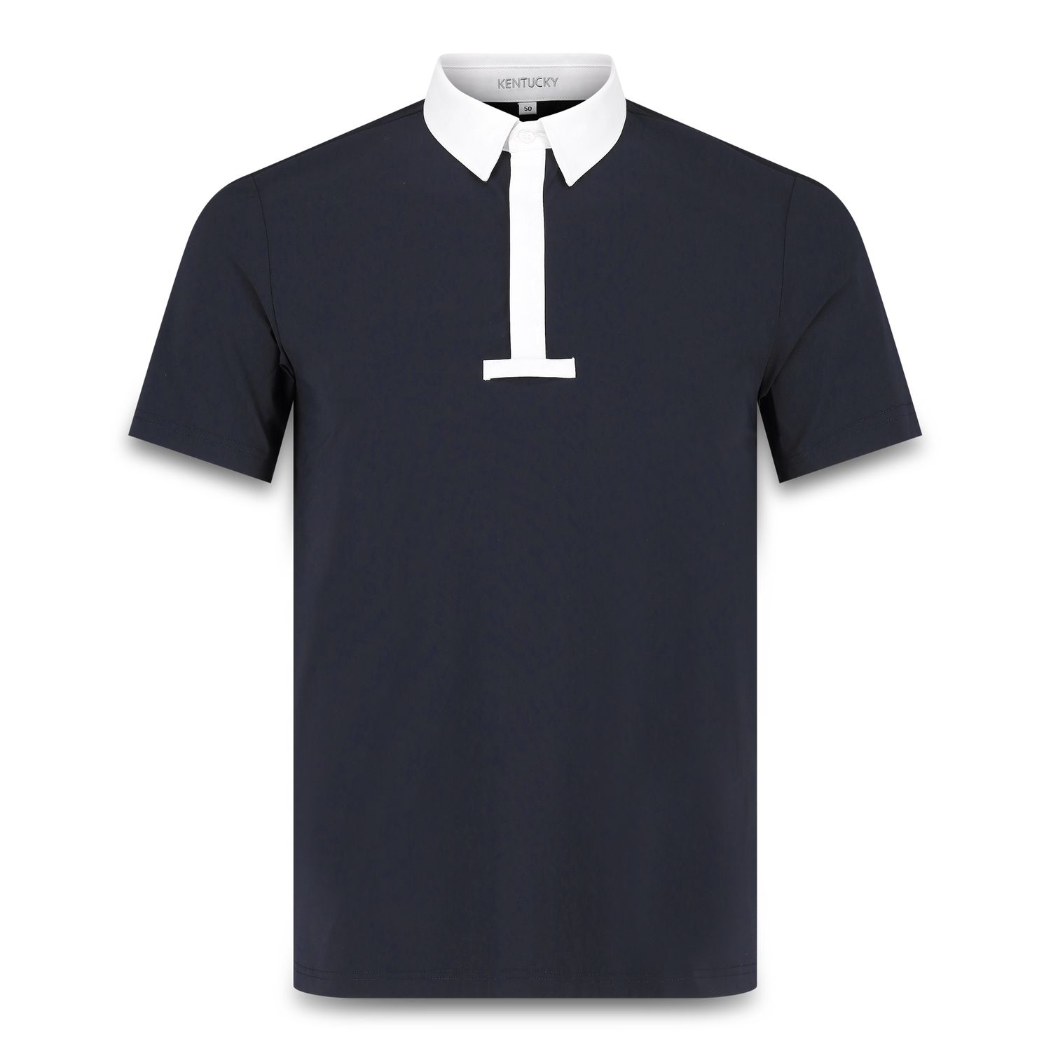 Kentucky Horsewear Turniershirt Herren Classic kurzen Ärmeln - navy, Größe 52