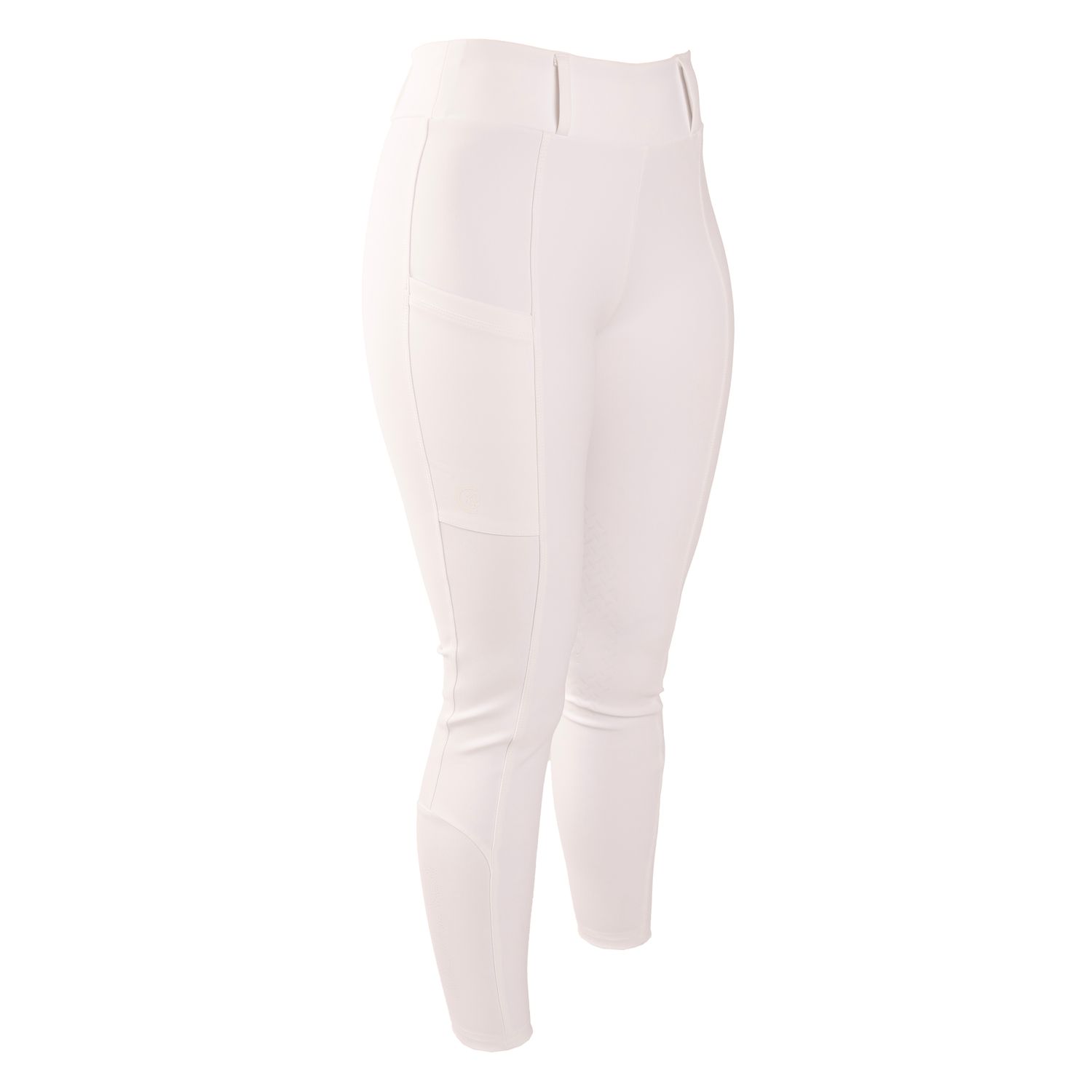 Kentucky Horsewear Reitleggings Classic Kniegrip - white, Größe 36