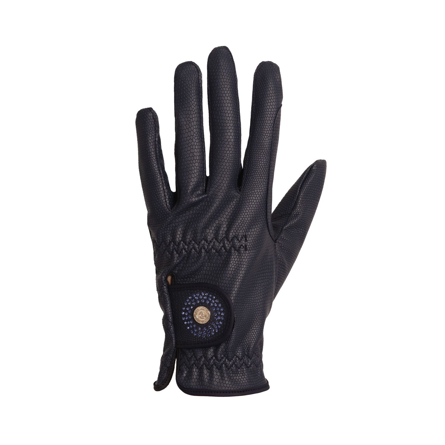 Kentucky Horsewear Reithandschuhe mit Grip,Glitzer und Echsenmuster