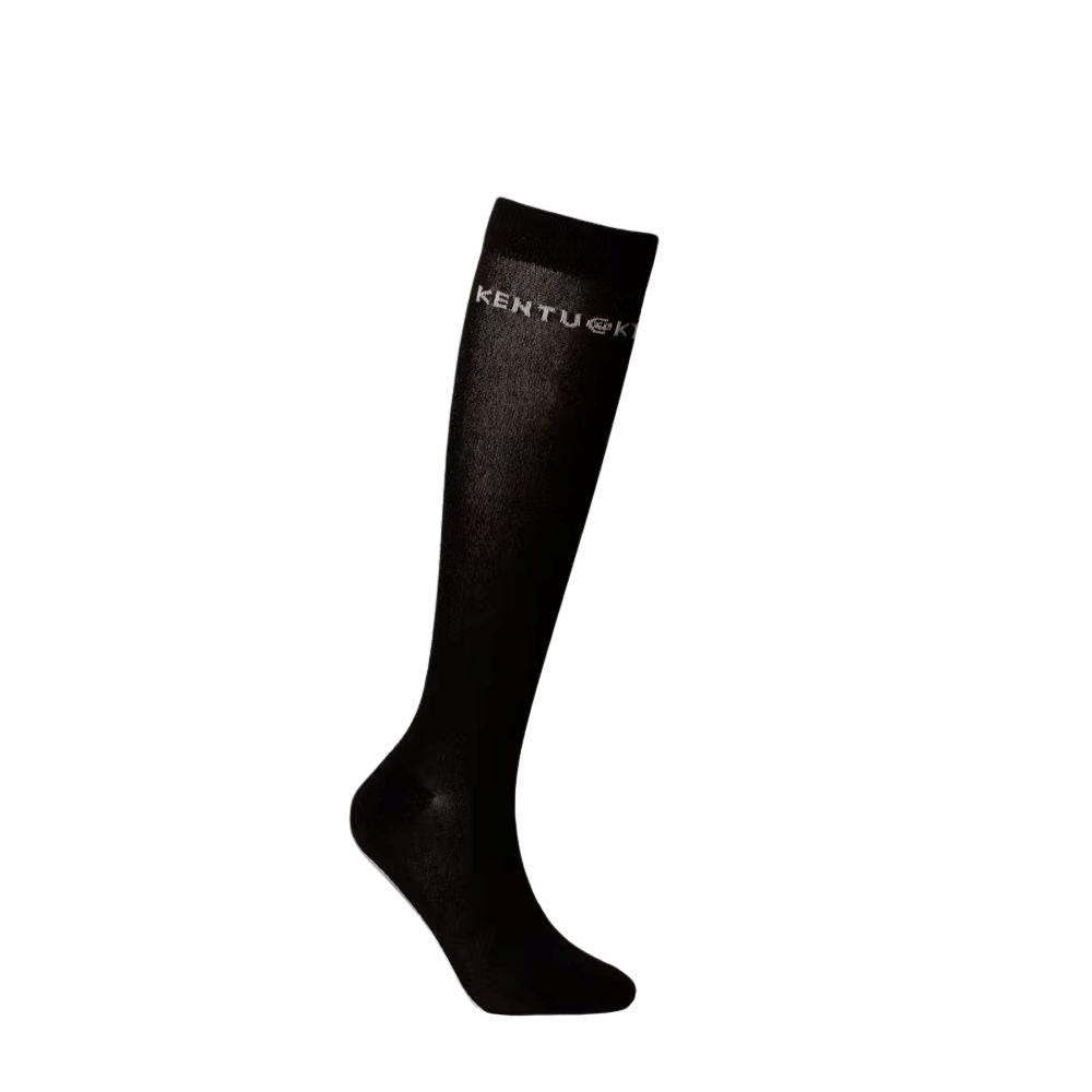 Kentucky Horsewear Glitzer-Socken – 3er-Set - black, Größe 35/40