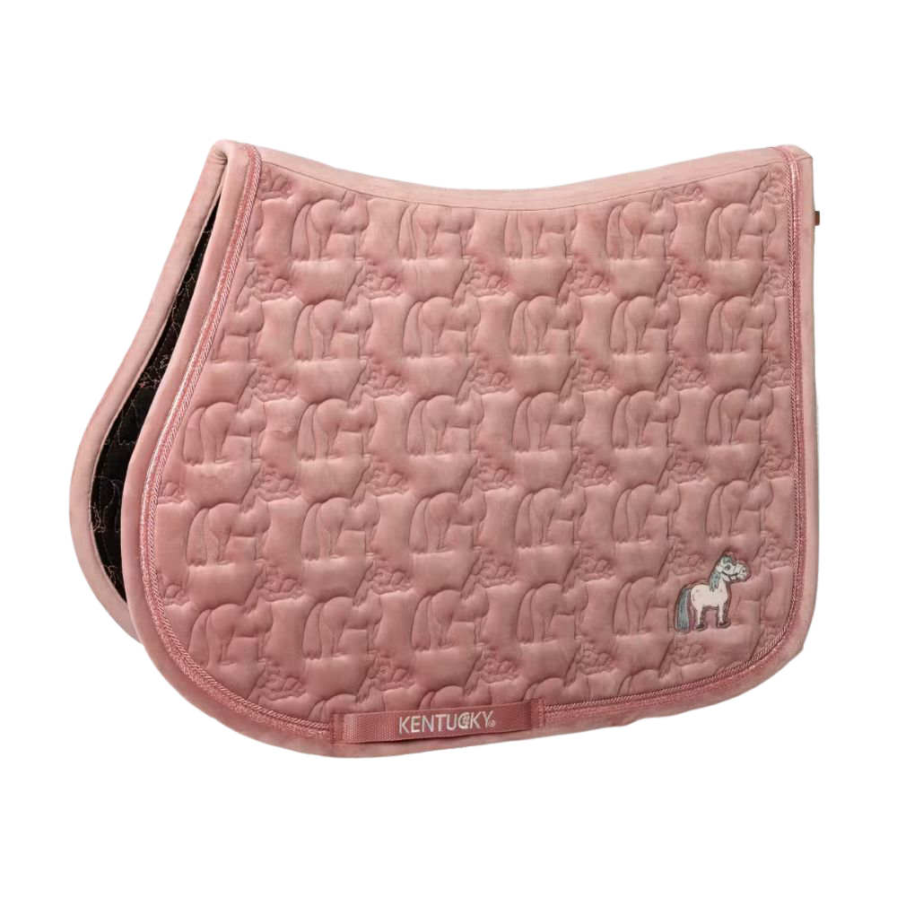 Kentucky Horsewear Schabracke Sammy Springen - old rose, Größe Pony