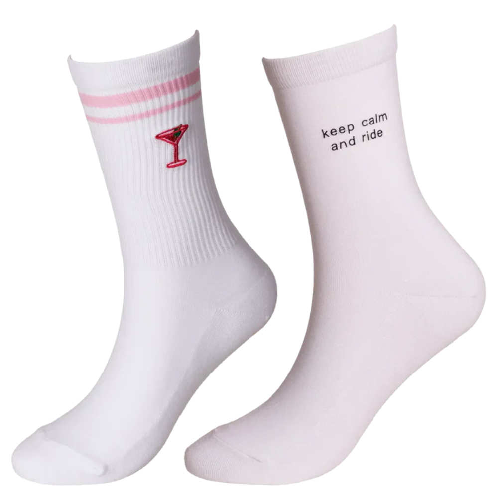 Kentucky Horsewear Reitsportsocken Keep Calm 2er Set