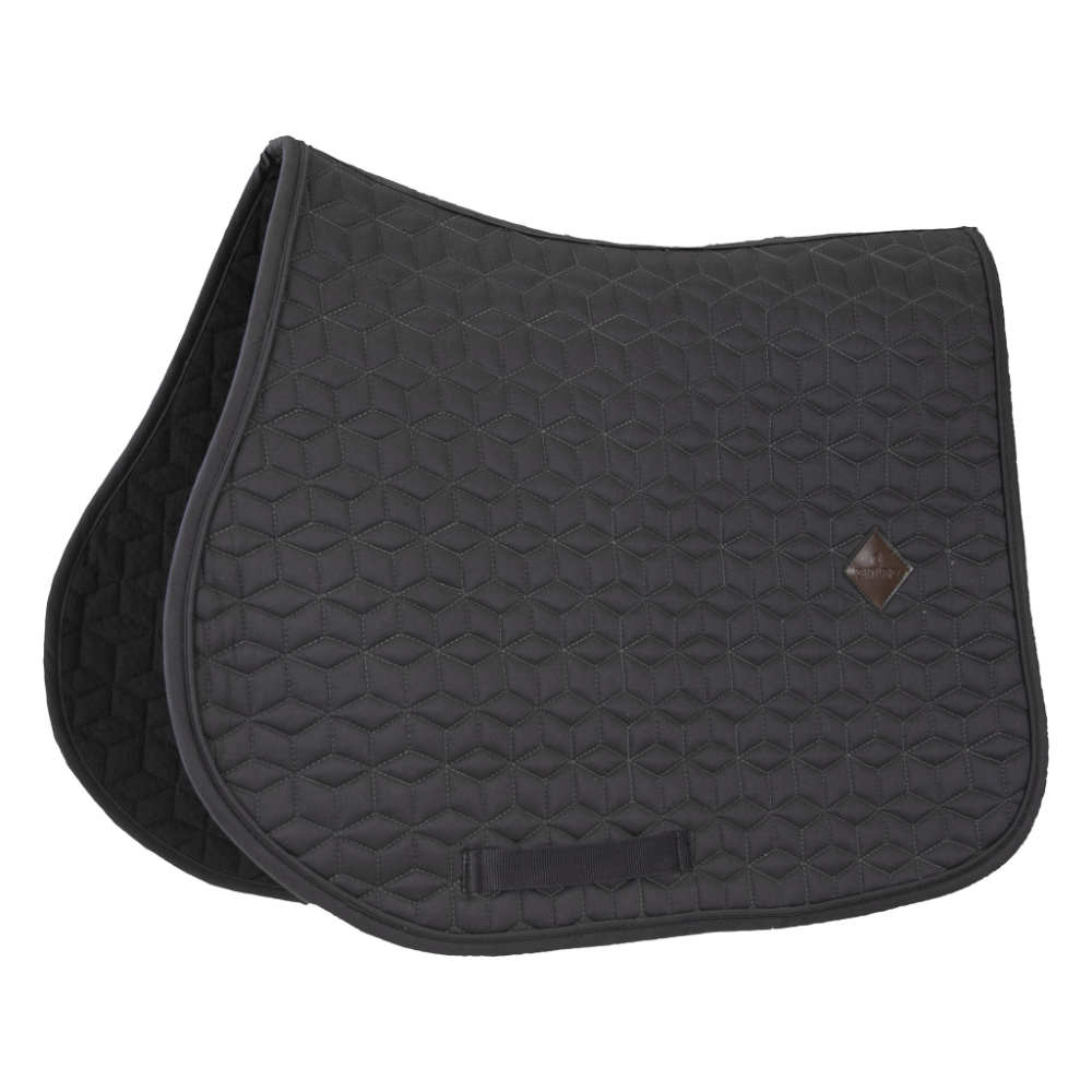 Kentucky Horsewear Basic Schabracke Cob - grau, Größe Springen