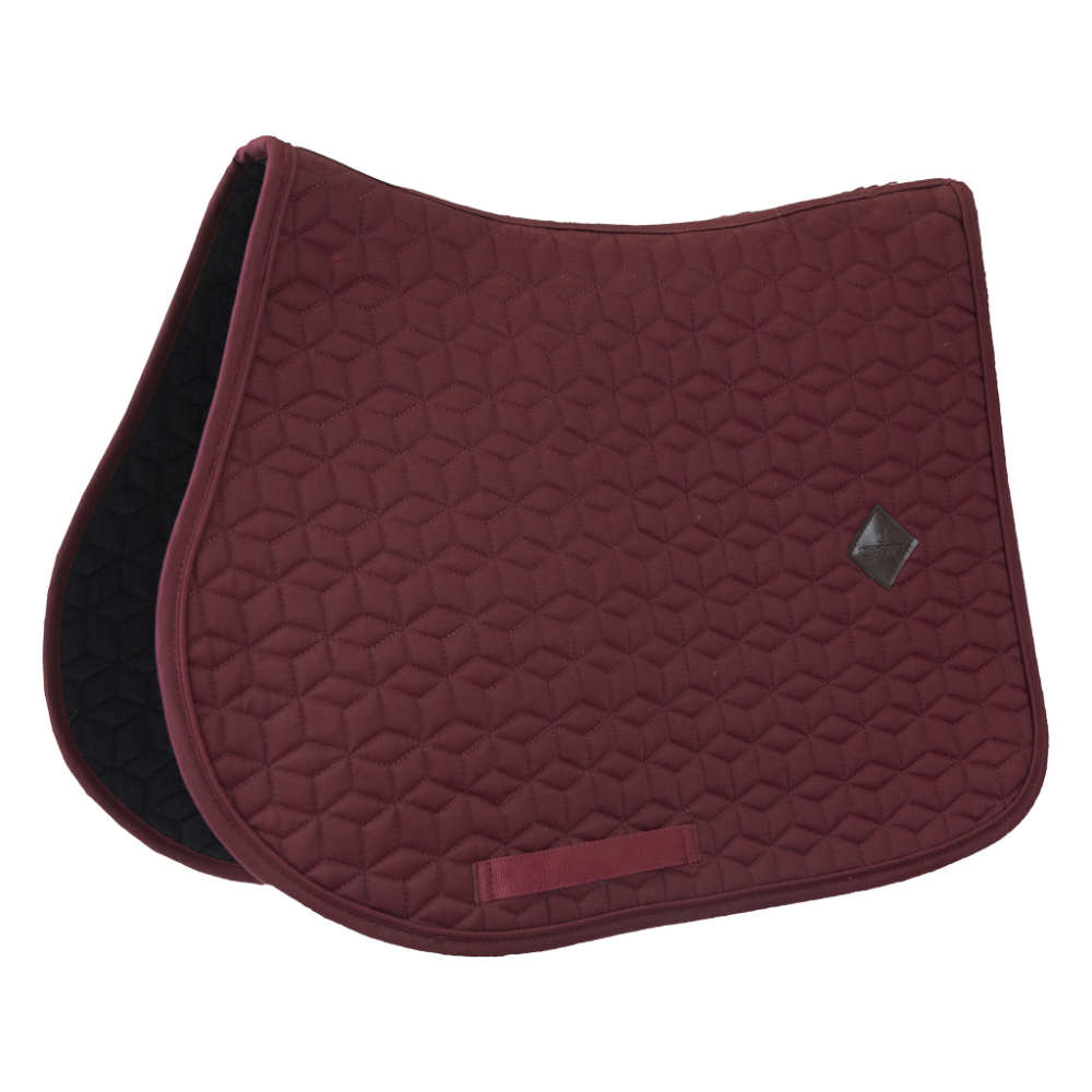 Kentucky Horsewear Basic Schabracke Cob - bordeaux, Größe Springen