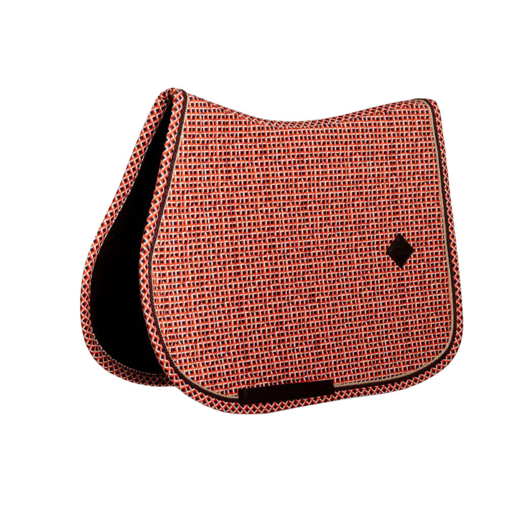 Kentucky Horsewear Samtstoff Schabracke Springen - purple, Größe Pony