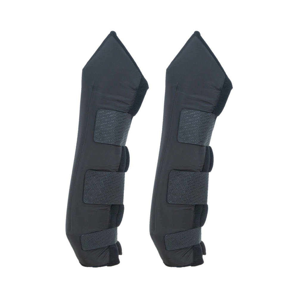 Kentucky Horsewear Transportgamaschen PROtect lang hinten mit Sprunggelenkschutz - black, Größe M