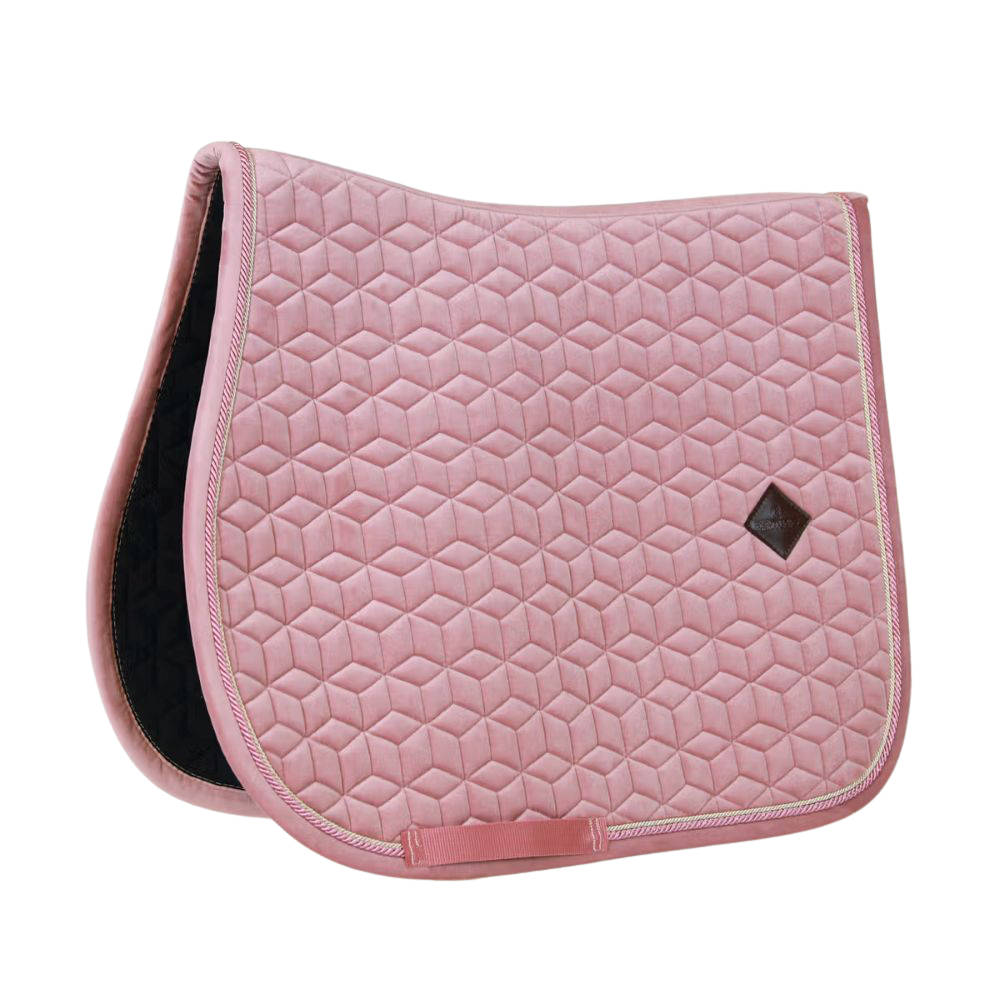 Kentucky Horsewear Schabracke Velvet Springen - old rose, Größe Full