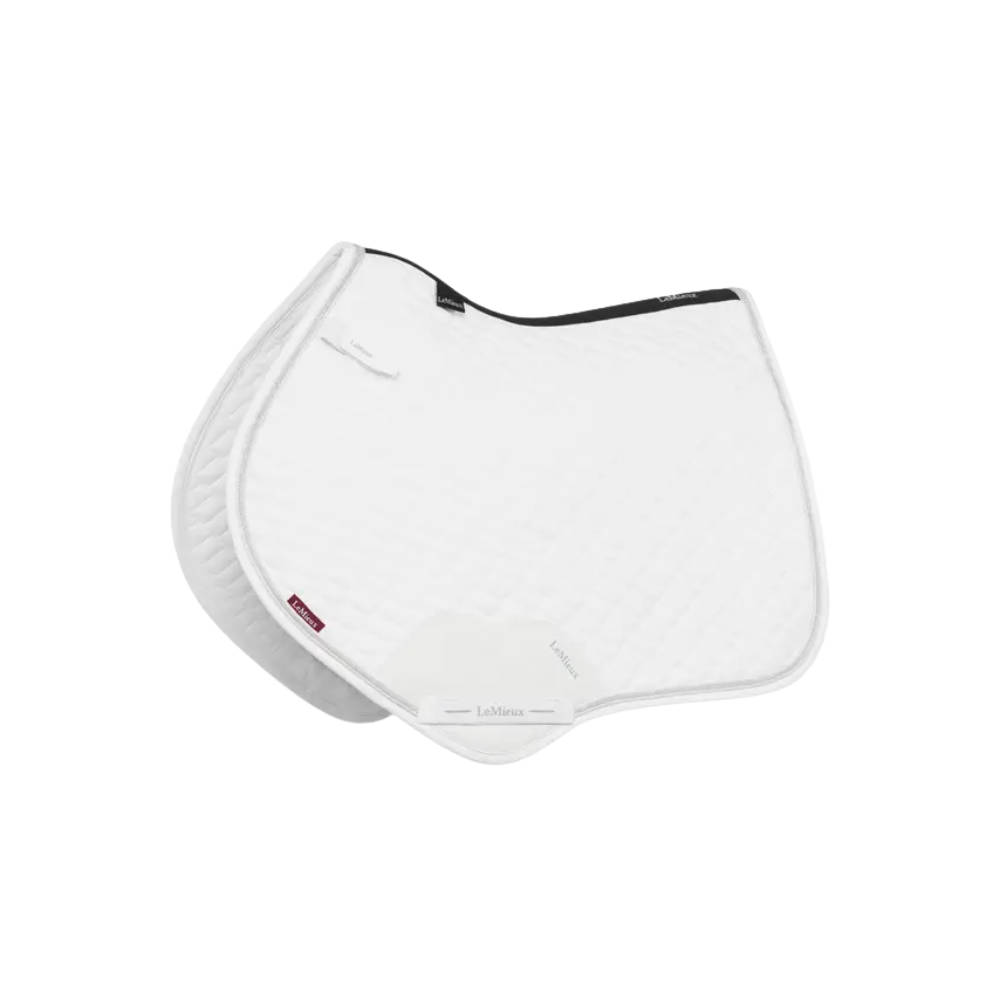 LeMieux Brilliance Close Contact Schabracke - white, Größe S/M