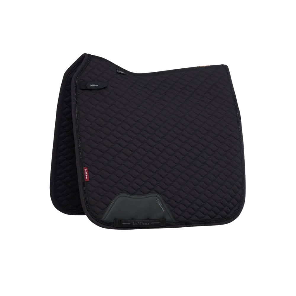 LeMieux Brilliance Dressurschabracke - black, Größe S/M