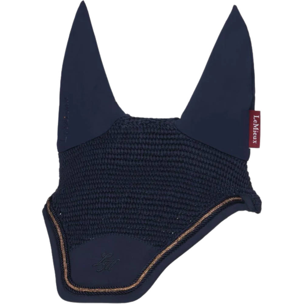 LeMieux Brilliance Fliegenhaube - navy, Größe M