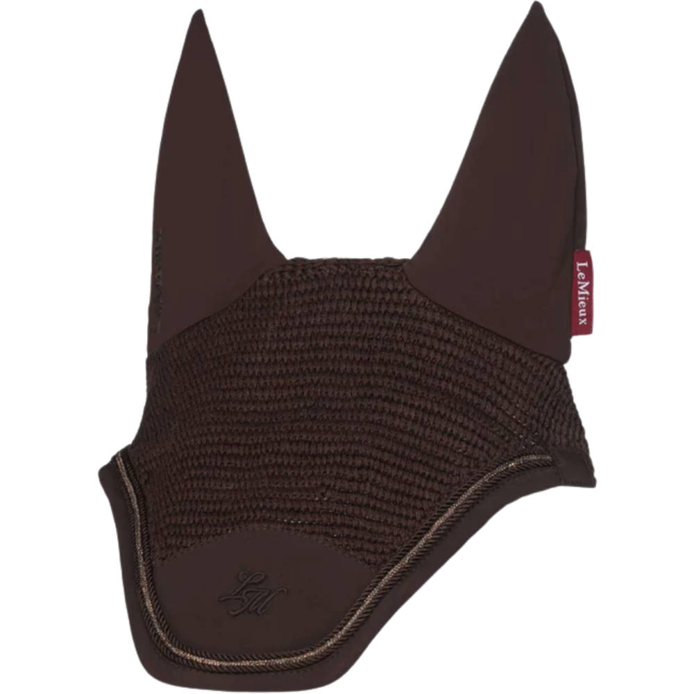LeMieux Brilliance Fliegenhaube - espresso, Größe M