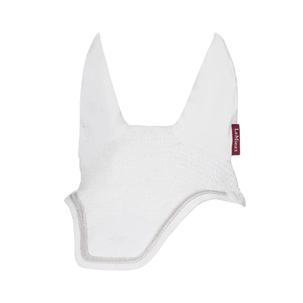 LeMieux Brilliance Fliegenhaube - white, Größe M