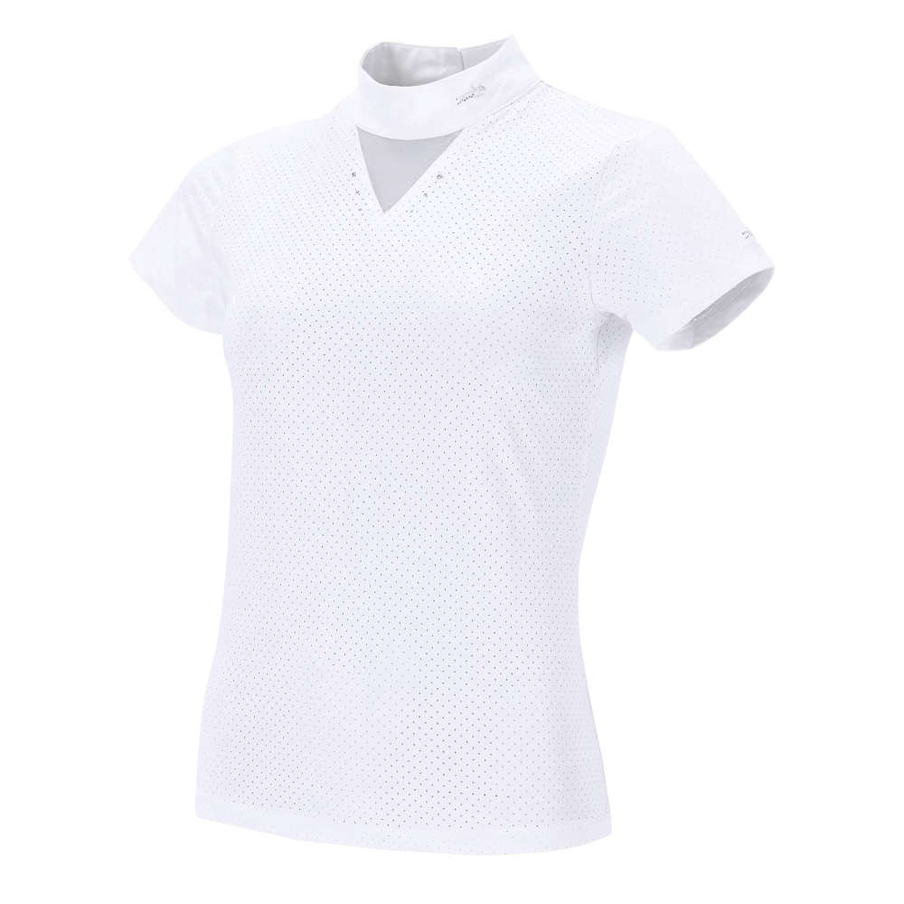 Schockemöhle Turniershirt SP SPLea - optical white, Größe XS