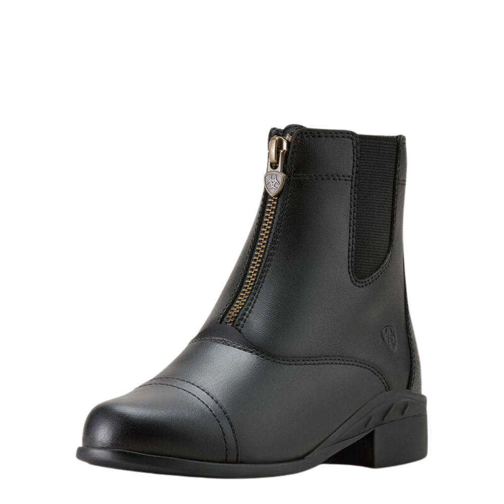 Ariat Scout Stiefeletten Zip-Reißverschluss Kinder - black, Größe 33
