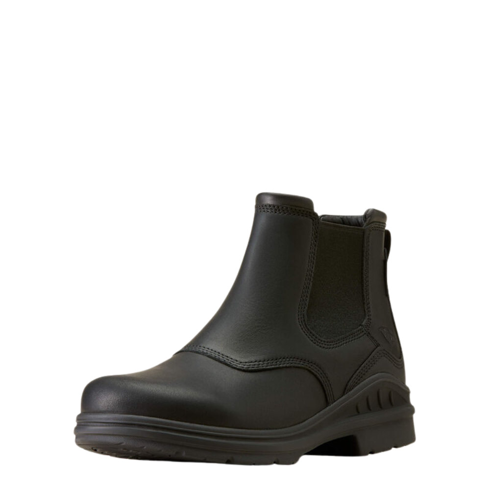 Ariat Barnyard wasserfeste Chelsea Boots Herren - black, Größe 41
