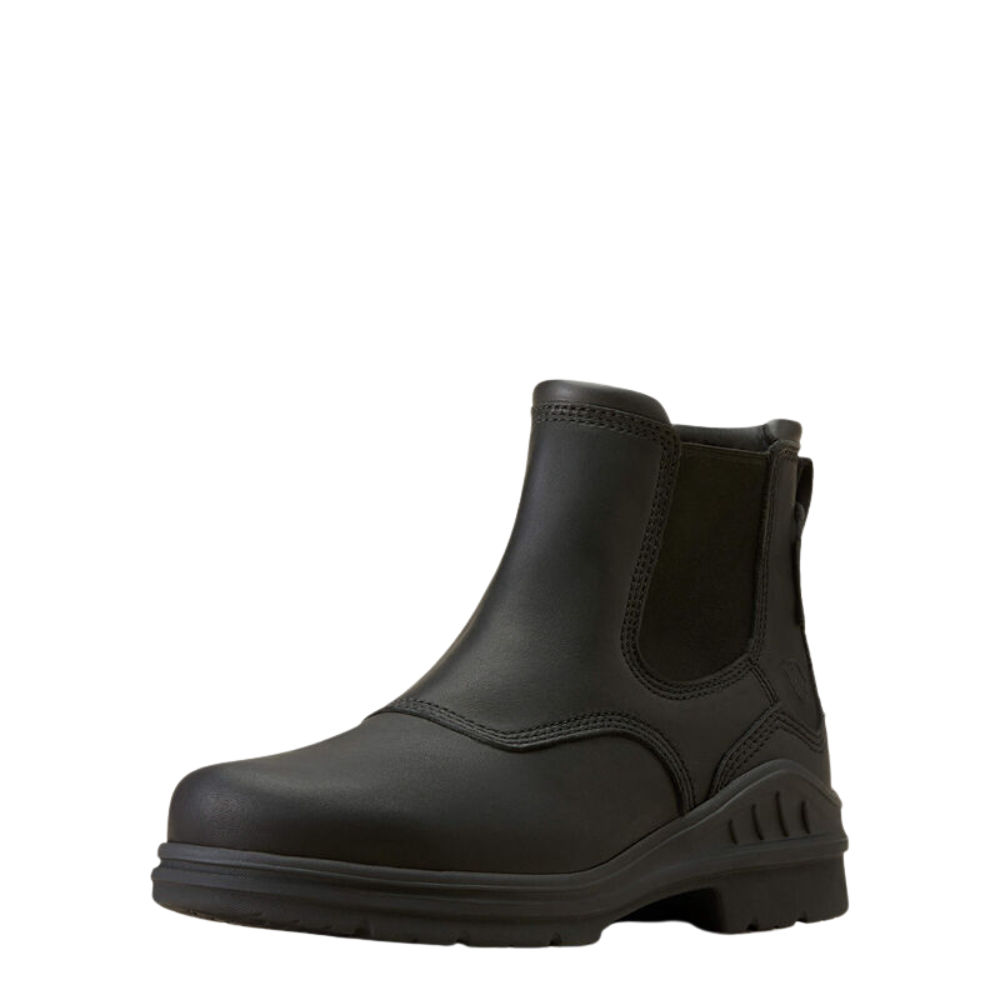 Ariat Barnyard wasserfeste Chelsea Boots Damen - black, Größe 42.5
