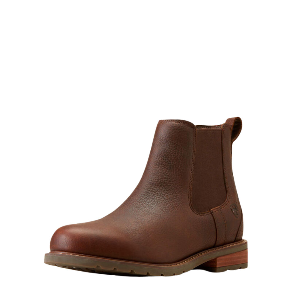 Ariat Wexford wasserfester Chelsea Boots Herren - Farbe: dark brown