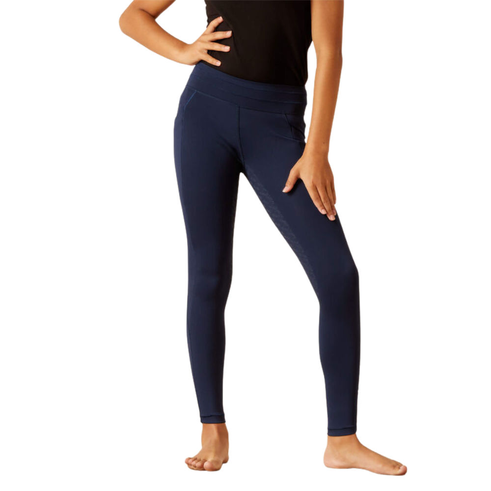 Ariat EOS 2.0 Vollgrip Leggins Kinder - navy eclipse, Größe M