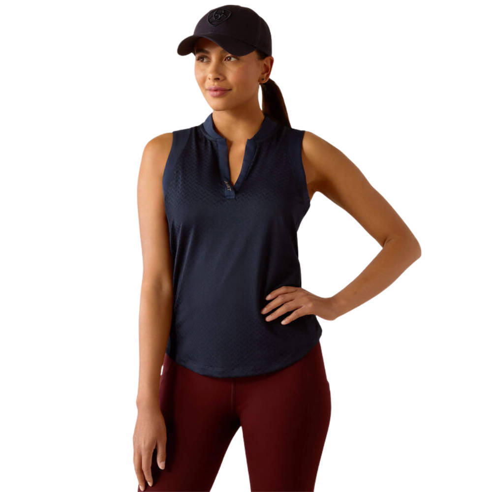Ariat Mesa ärmelloser Baselayer Damen - navy eclipse, Größe S