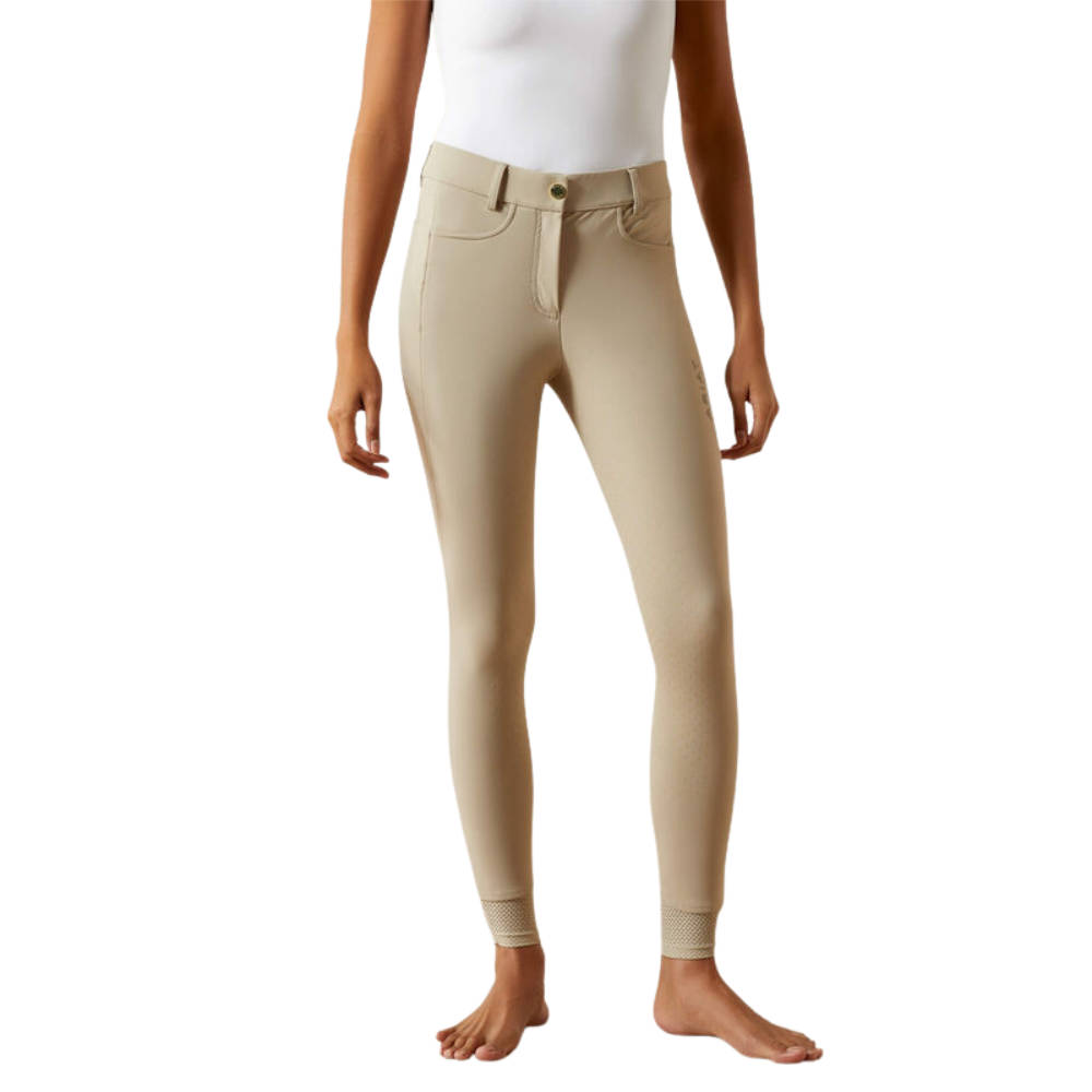 Ariat Tri Factor NT Vollgrip Reithose Damen - olympia tan, Größe 34