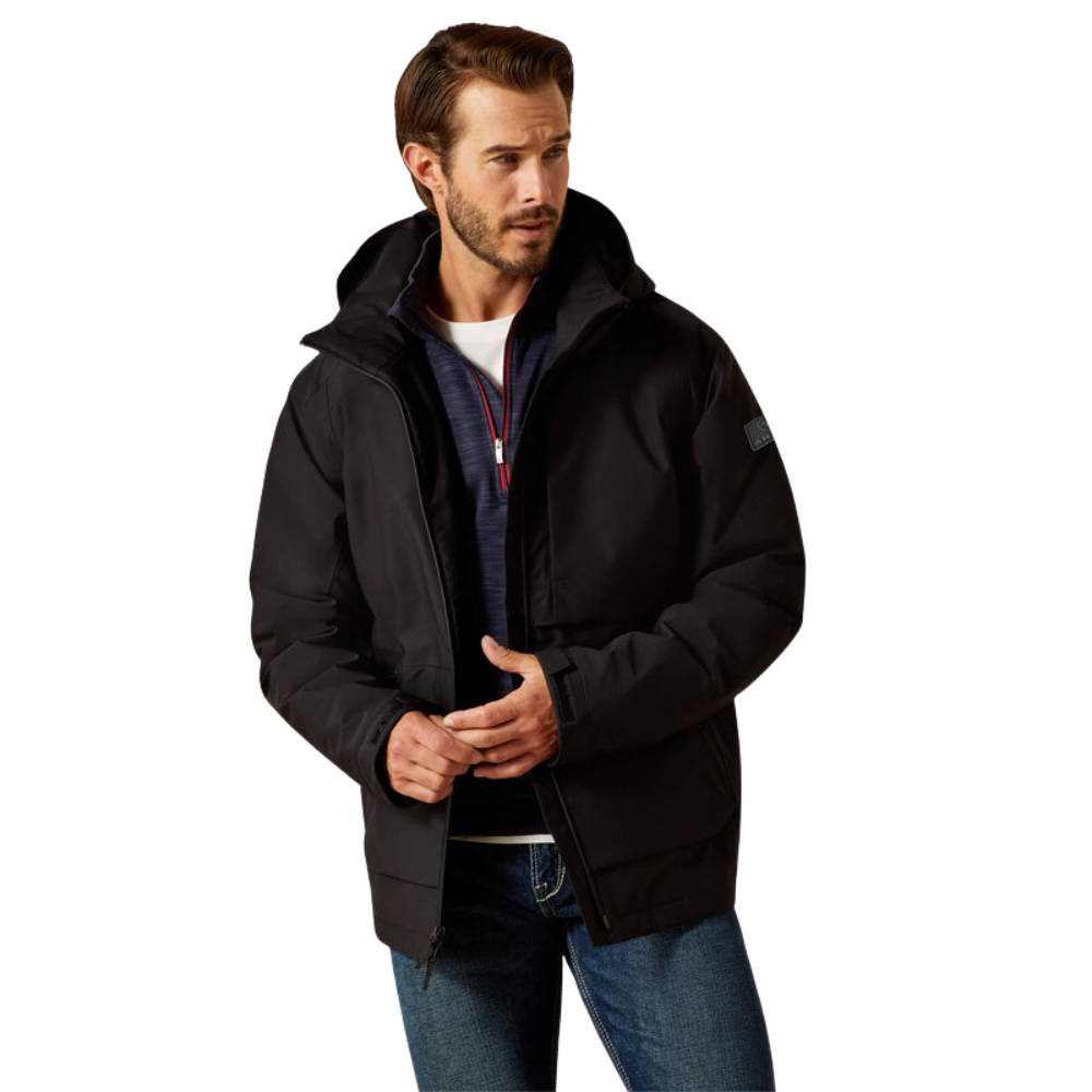 Ariat Outer Banks Insulated wasserfeste Jacke Herren - black, Größe M
