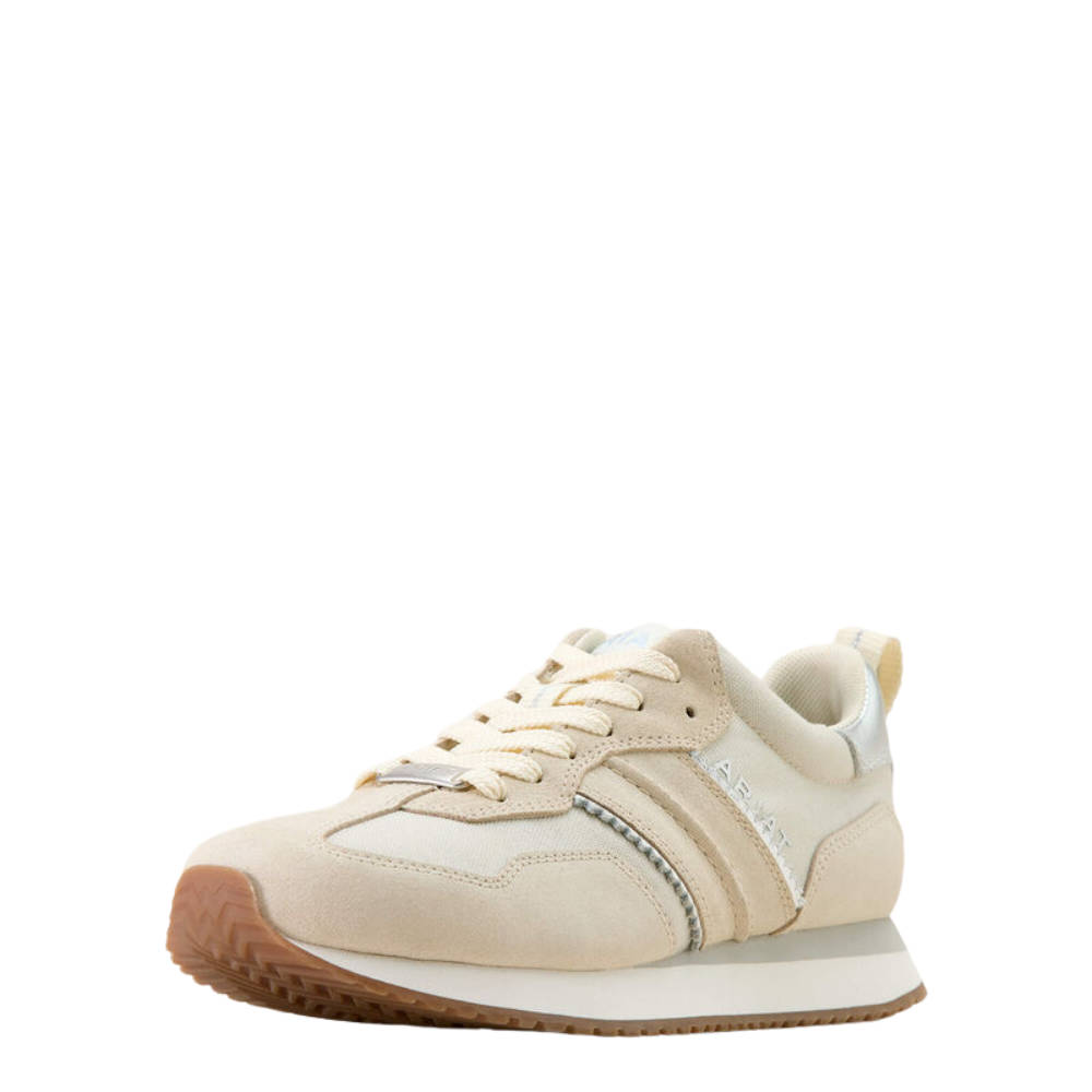 Ariat Ranch Runner Trainer Sneaker Damen - buttercream, Größe 36