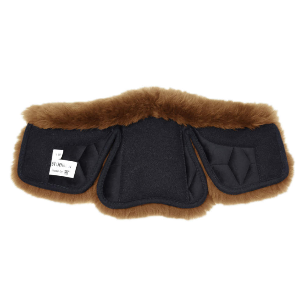 Stübben Equi-Soft® Lammfellpolster by Mattes - whiskey, Größe 40-45cm / Lammfell