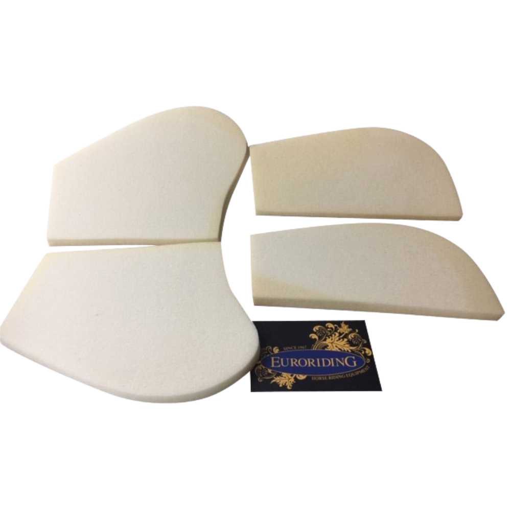 Euroriding Einlagen Memory-Schaum für Sattelunterlage Correction Pad - Größe onesize