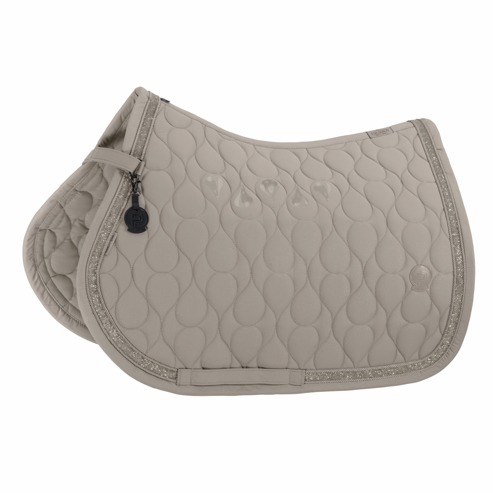 Eskadron Platinum 26 Schabracke Cool Dry - pale grey, Größe Warmblut Dressur