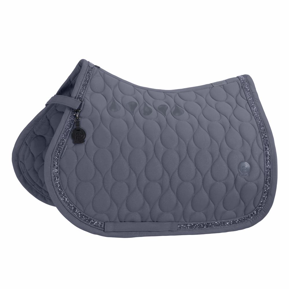 Eskadron Platinum 26 Schabracke Cool Dry - slate blue, Größe Warmblut Vielseitigkeit