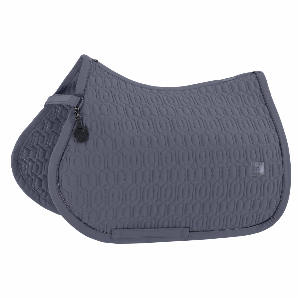 Eskadron Platinum 26 Schabracke Softshell - slate blue, Größe Warmblut Dressur