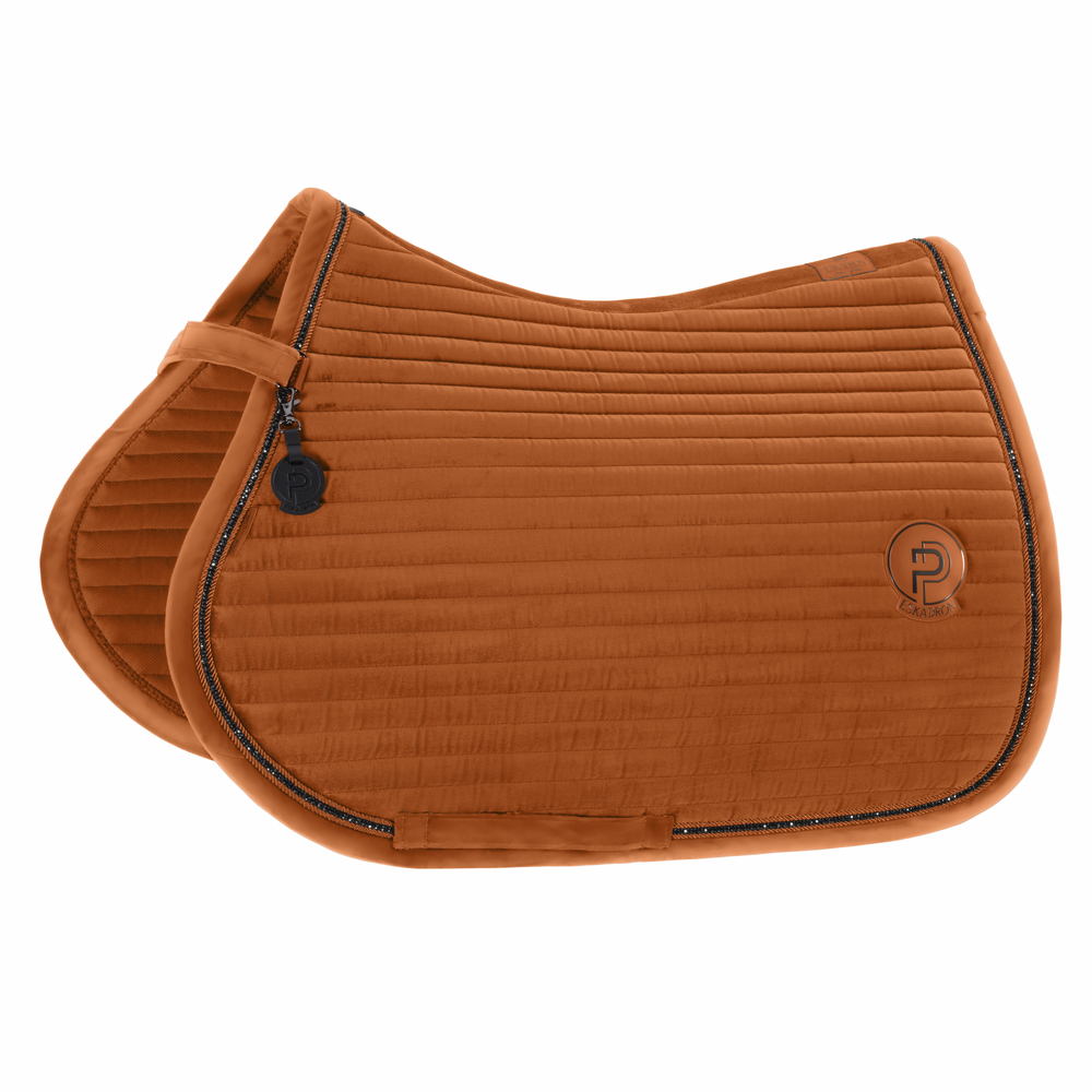 Eskadron Platinum 26 Schabracke Velvet - amber, Größe Pony Dressur