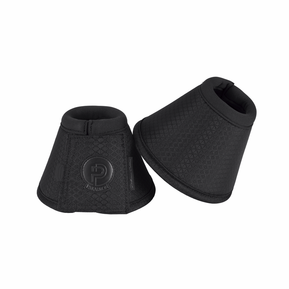 Eskadron Platinum 26 Sprungglocke aus 1200D Sparkle Obermaterial und Neopren Innenseite - black, Größe L