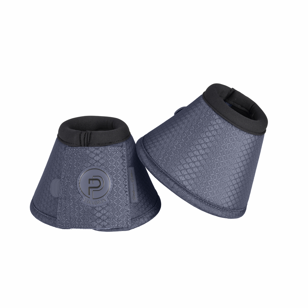 Eskadron Platinum 26 Sprungglocke aus 1200D Sparkle Obermaterial und Neopren Innenseite - slate blue, Größe L