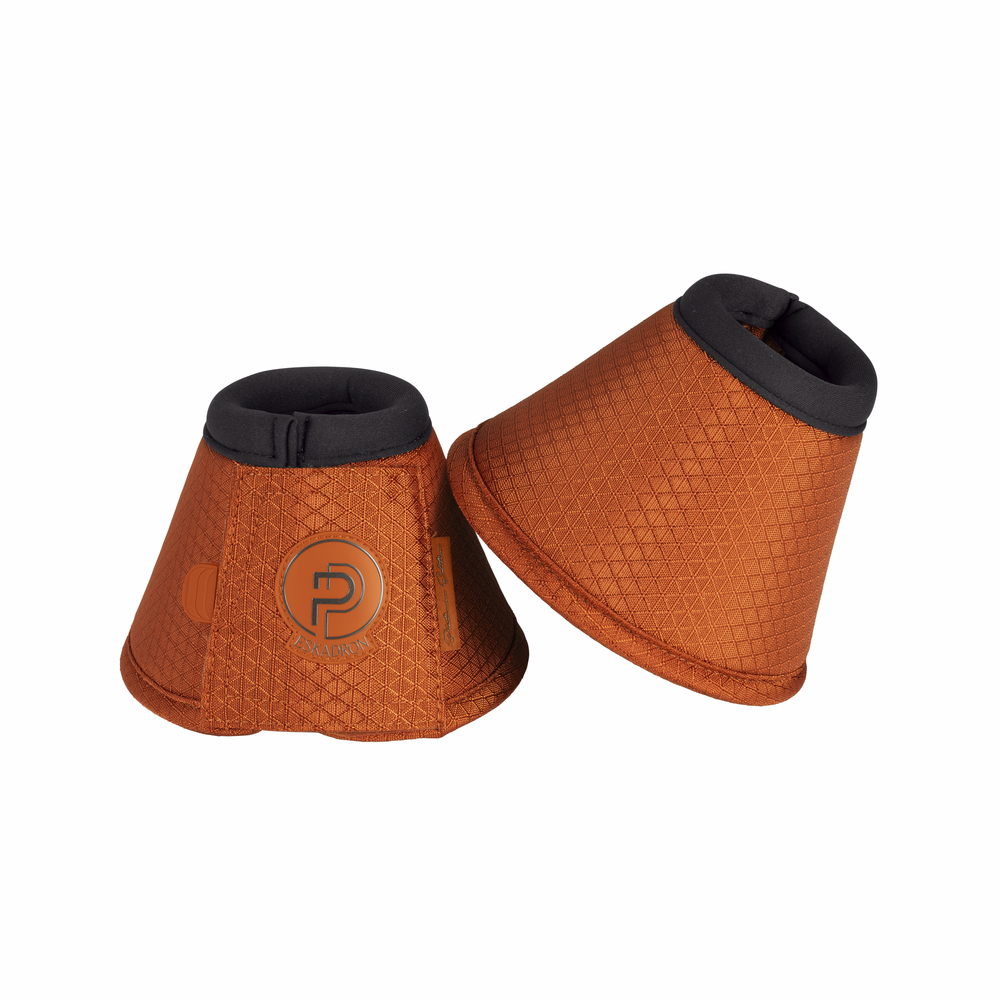 Eskadron Platinum 26 Sprungglocke aus 1200D Sparkle Obermaterial und Neopren Innenseite - amber, Größe M