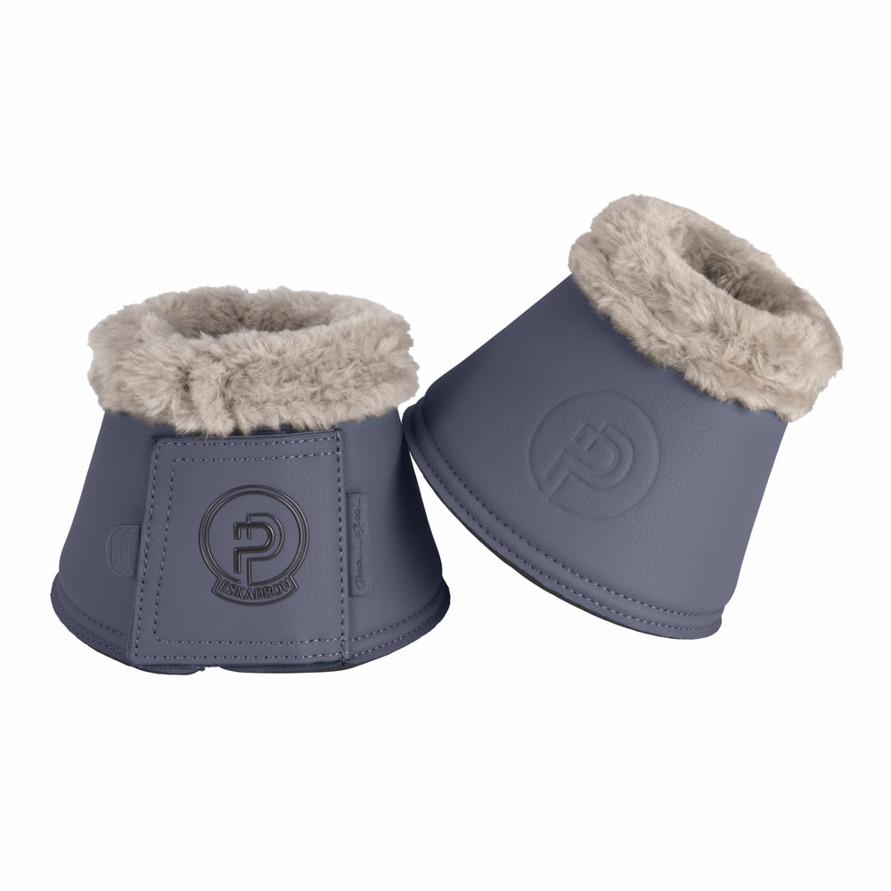 Eskadron Platinum 26 Sprungglocke Faux Leder Obermaterial und Neopren Innenseite - slate blue, Größe S