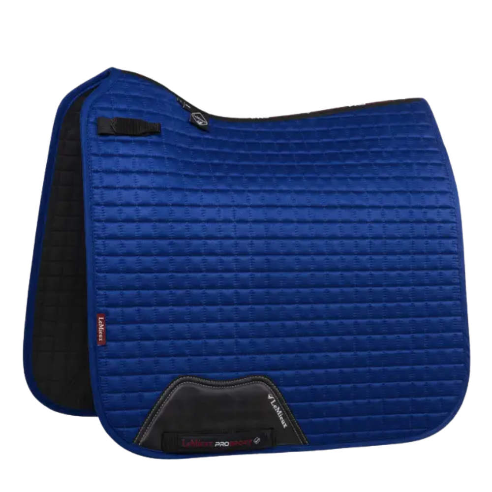 LeMieux Suede Dressur Schabracke - benetton blue, Größe L