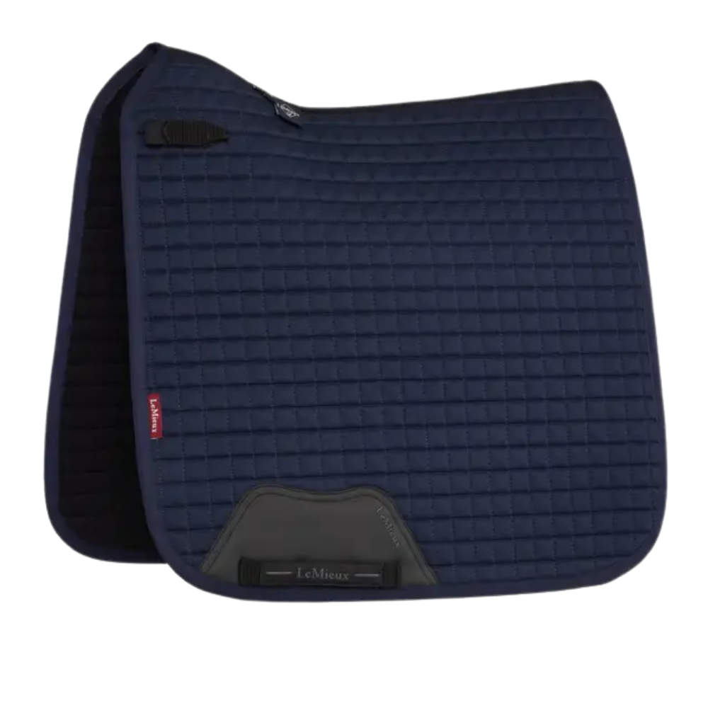 LeMieux Cotton Dressur Schabracke - navy, Größe XL
