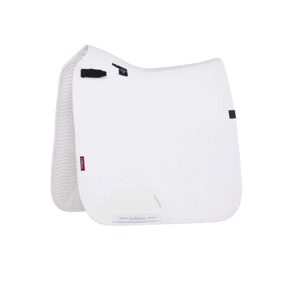 LeMieux Essence Dressur Schabracke - white, Größe L