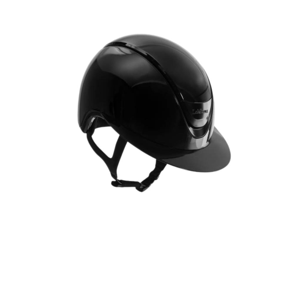 LeMieux Reithelm Verv® Competition Gloss - black, Größe Large (59-61)
